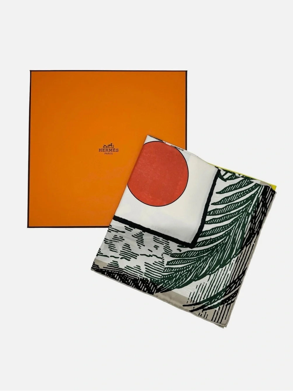 New! Hermès Silk Scarf 90